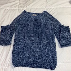 Blue Fuzzy Sweater
